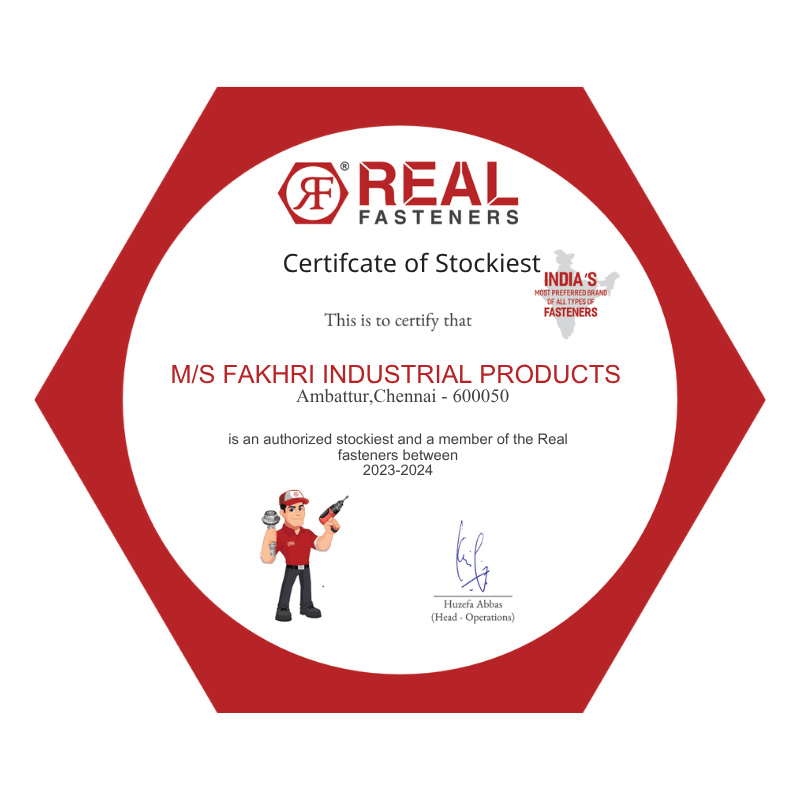 Certifcate of Stockiest