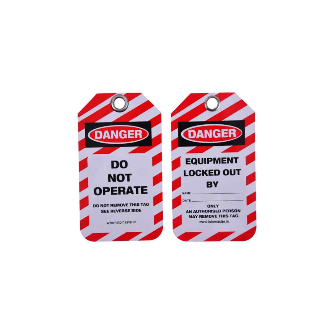 Safety Lockout Tags